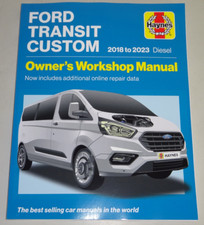 Manuale riparazione Ford Transit Custom Diesel, anni 2018 - 2023 con Tourneo
