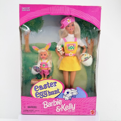 Barbie kelly easter egg hunt - &,