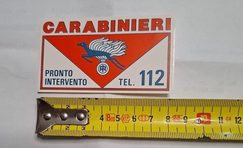 Adesivo carabinieri pronto - adesivo,