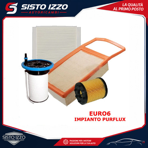 Kit filtri tagliando fiat - filtri,