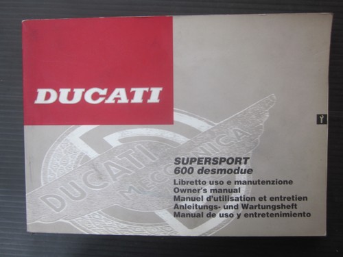 Ducati supersport 600 desmodue - ducati,