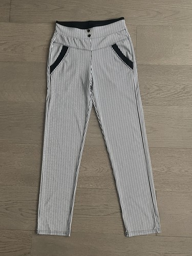 Pantalone dritto donna bianco