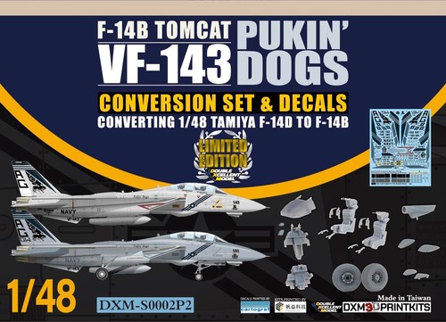 Dxm 14b tomcat set - 1/48,