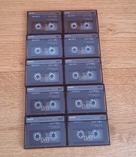 10 cassette Sony DT-90 DAT