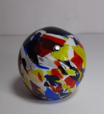 Sfera Palla Fermacarte Vetro VETRARTI Murano Italia Murrine cm 7 Design Vintage