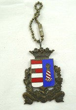 VINTAGE STEMMA FREGIO MEDAGLIA CITTà CREMONA POLIZIA VIGILI ?