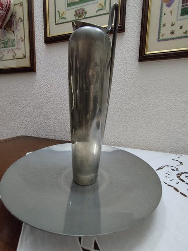 Piatto vaso peltro - vaso, in