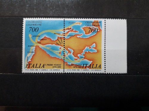 1990 italia francobolli viaggi - italia,