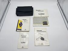 LIBRETTO USO E MANUTENZIONE RENAULT CLIO ITALIANO ORIGINALE