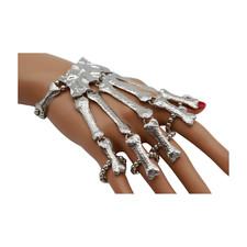 Donna metallo argento - metallo,