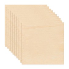10 Pezzi Fogli di Legno di