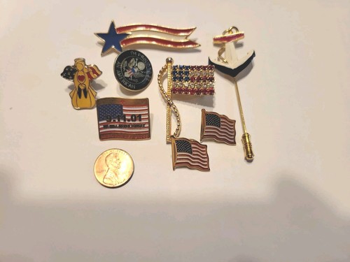 Spilla patriottica strass