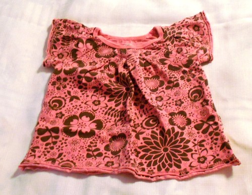 Camicia bambina rosa - con, fiori