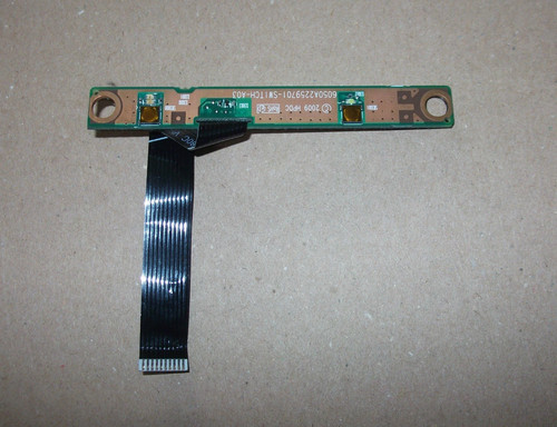Tasto accensione power switch