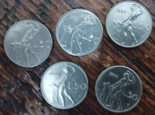 Lotto lire piccole - 50, pz