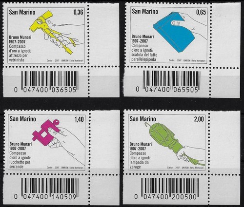 2007 san marino codice barre - san,