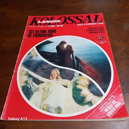 Fotoromanzo kolossal lancio - fotoromanzo,