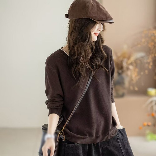Maglione donna casual manica