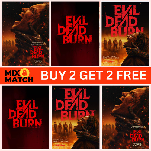 Evil dead burn 2026 poster - evil,