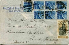 S. Caterina Lire 30 su busta