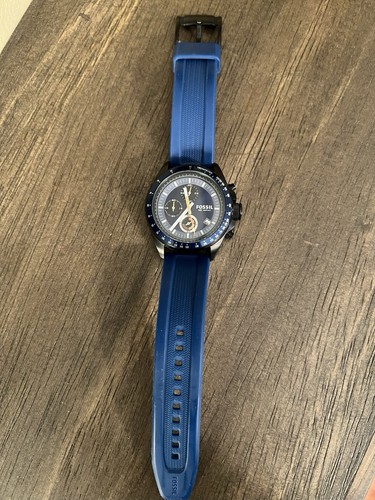 Fossil cronografo atm blu - fossil,