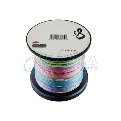 Sufix trecciato multicolor - x8,