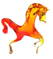Murano 70s italy cavallo rosso - italy,