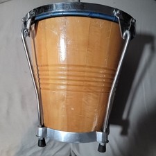 Tamburo bongo in legno 10"