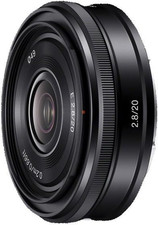 SEL-20F28 Obiettivo Grandangolo a Focale Fissa 20 Mm F2.8, Mirrorless APS-C, Att