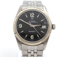 Tudor Prince Oysterdate Ranger ref. Orologio automatico 9052 lunetta oro bianco 34 mm