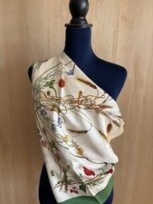 Sciarpa di seta Gucci stile
