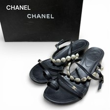 Sandali CHANEL logo COCO MARK