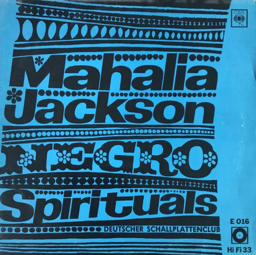Mahalia jackson negro - mahalia,