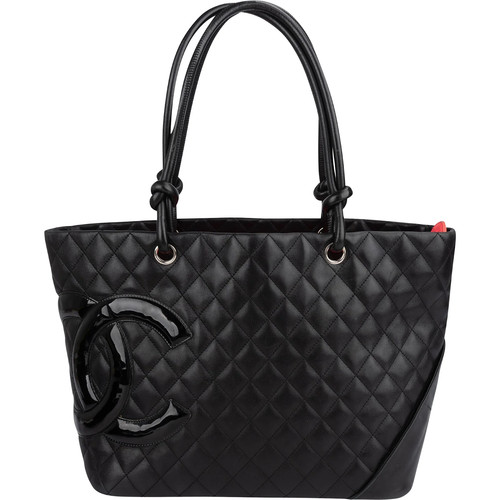 Chanel quilted lambskin cambon - chanel,