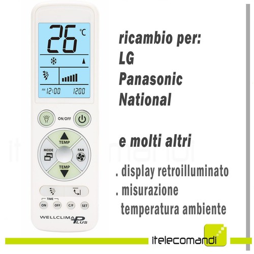 Telecomando condizionatore - telecomando,