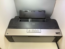 Epson Stylus Photo R1900 stampante digitale a getto d'inchiostro modello: B431A (funziona, ha bisogno di inchiostro)