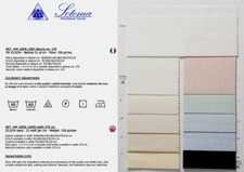 Tessuto 100% Puro Lino al