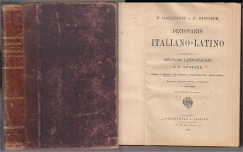 Calonghi dizionario - calonghi,f.,
