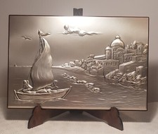 Bassorilievo su lastra argento