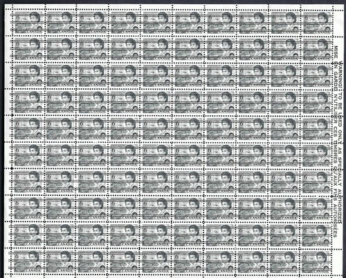 Canada sheet 100 - stamps,
