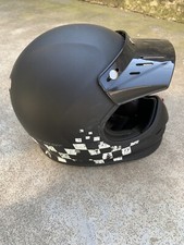 casco motocross vintage