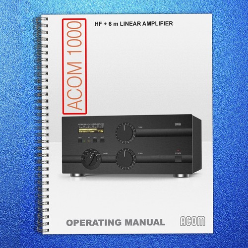 Acom 1000 linear amplifier - linear,