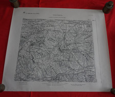 Rara Carta mappa Tricarico 2