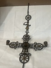 Antico portacandele croce