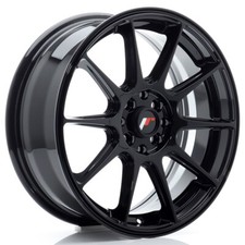 UN Cerchio in lega Japan Racing JR11 17x7 ET35 5x100/108 Nero Lucido