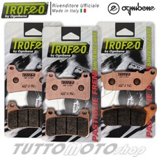 KIT PASTIGLIE FRENO TROFEO SINTER ANT+POST HONDA CB 1000 R 2008-2014