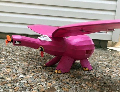 Bunfighter co2 elephant - elephant, 20"