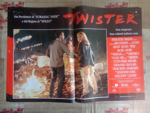 Fotobusta twister - twister, (1996)