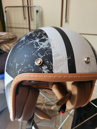 Casco moto jet vintage - moto,
