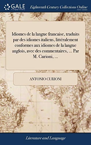 Idiomes de la - , langue